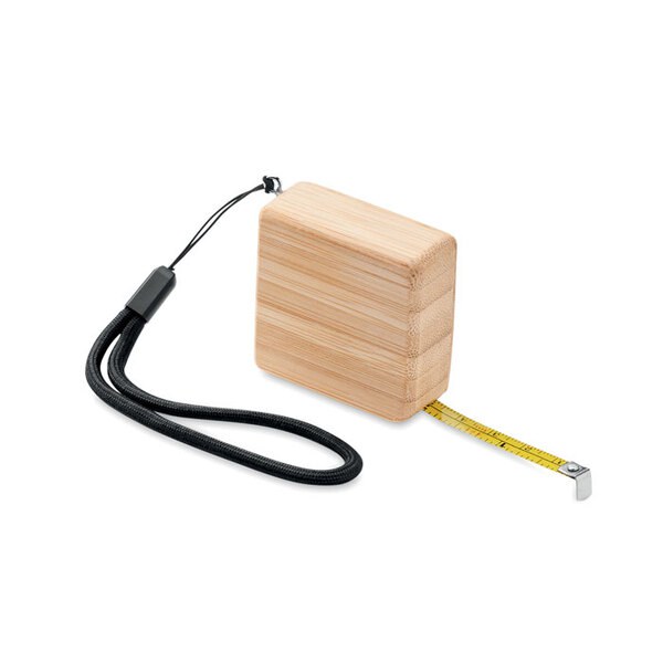 SOKUTEI Maßband Bambus 1m - GiftRetail MO6519