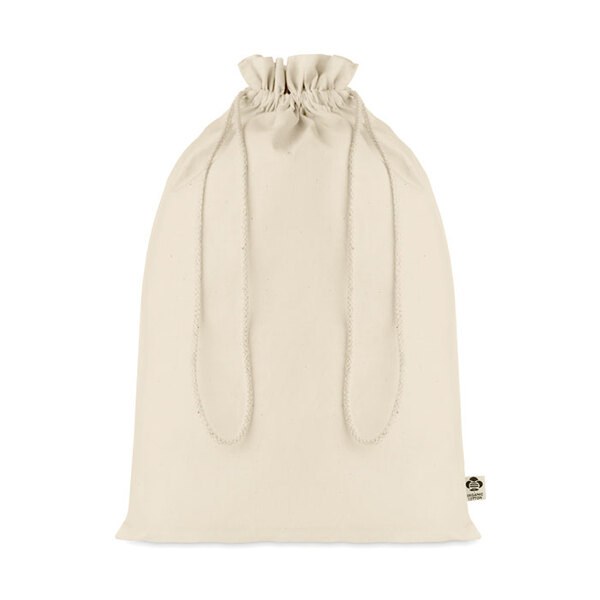 AMBER LARGE Eco-Friendly Large Organic Cotton Gift Bag - GiftRetail MO6636