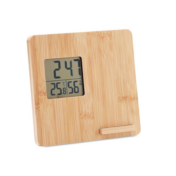 FERREL Eco-Friendly Bamboo Wireless Charging Station - GiftRetail MO6665