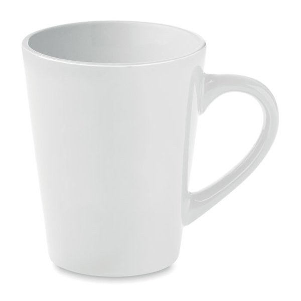 TAZA Durable Ceramic Coffee Mug 180ml with Safe Transfer - GiftRetail MO8831