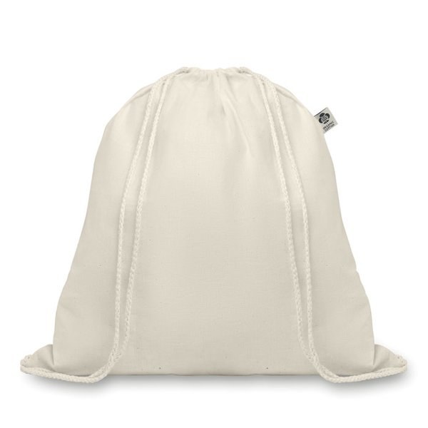 ORGANIC HUNDRED Eco-Friendly Organic Cotton Drawstring Bag 105gr/m² - GiftRetail MO8974