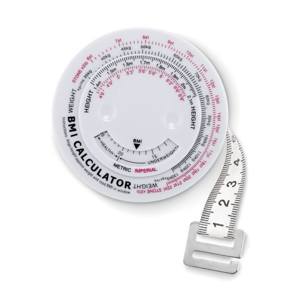 MEASURE IT BMI Precision BMI Measuring Tape for Accurate Health Tracking - GiftRetail MO8983
