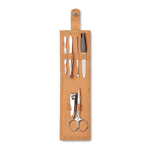 NAILKIT CORK 6teiliges Maniküre-Set - GiftRetail MO9798