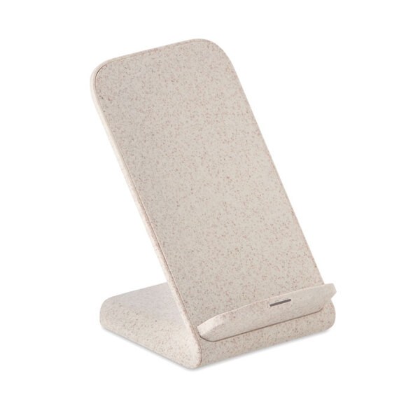 LAYABACK Eco-Friendly Dual Coil Wireless Charger Stand - GiftRetail MO9891
