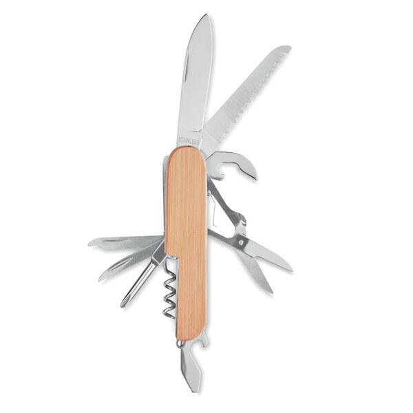 LUCY LUX Taschenmesser Bambus - GiftRetail MO9934