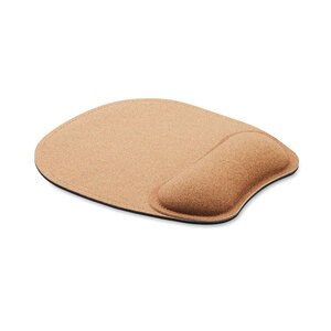 MARBO Ergonomische Kork-Mausmatte mit Handgelenkstütze - GiftRetail MO2113