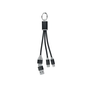 BLUE 4in1 Ladekabel Typ-C - GiftRetail MO2141