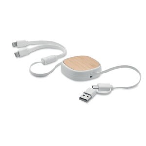 TOGOBAM Einziehbares USB-Ladekabel - GiftRetail MO2146