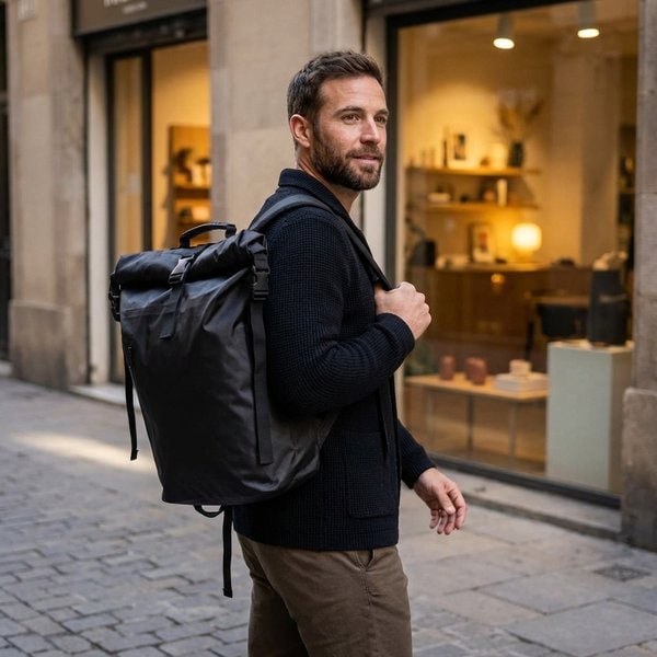SCUBAROLL RPET Eco-Friendly Waterproof Rolltop Backpack 30L