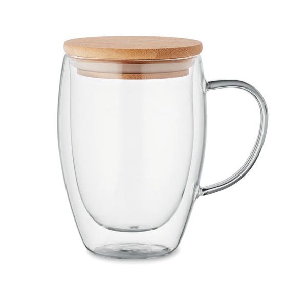 TIROL Borosilikatglas 300 ml - GiftRetail MO2199