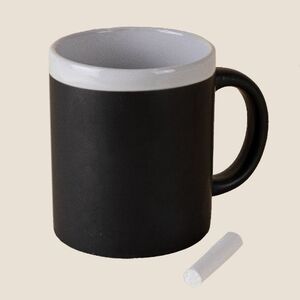 Goya 28199 - Keramikbecher 300 ml mit passender Kreide SLATE