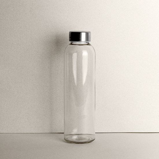 Goya 37021 - Glasflasche mit Metalldeckel 500ml VERRE
