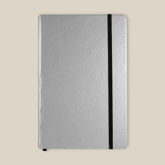 Goya 38008 - A5 Notizbuch PU-Cover in Metallicfarben, 80 Blatt LUMINE