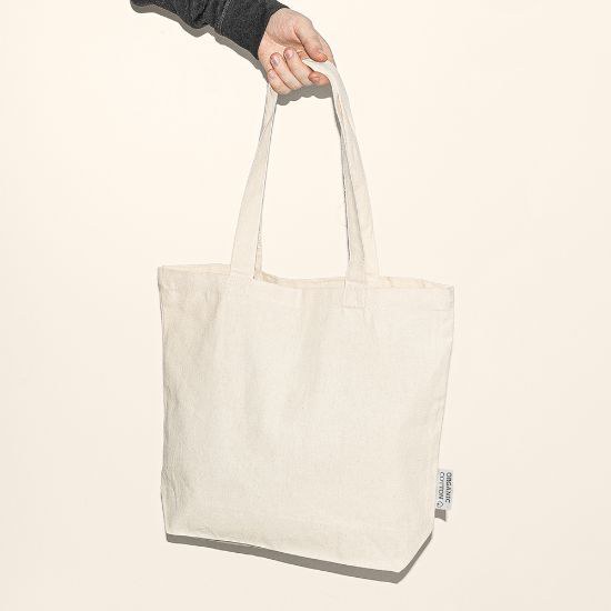 Goya 38546 - Bio-Baumwolltasche mit langen Henkeln, GOTS-zertifiziert FRESH