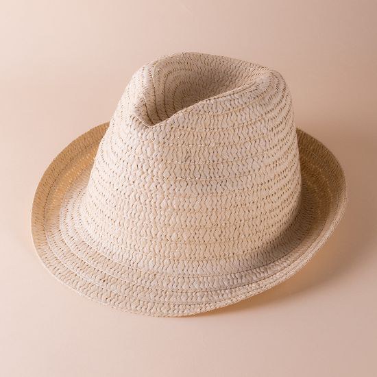 Goya 39021 - Unisex Kurzrand Hut aus Papierstroh DOMINICA