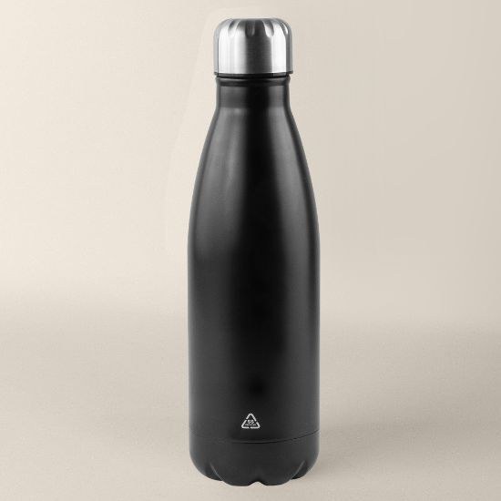 Goya 39026RE - 750 ml Recycled Stainless Steel Bottle SODA