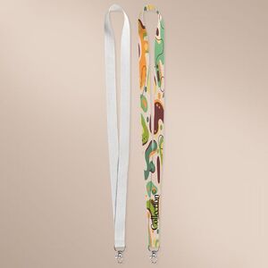 Goya 390952CARAS - Polyester Lanyard für Sublimation, Mindestmenge 100 LANYARD