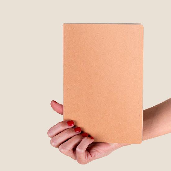 Goya 39509 - Notizbuch aus Papier und Karton, 30 cremefarbene Streifenseiten PARTNER