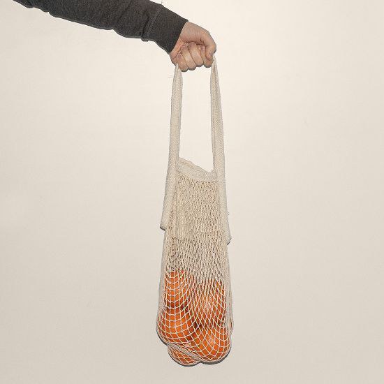 Goya 50002 - Baumwolltasche mit Tasche und langen Henkeln FRENCH