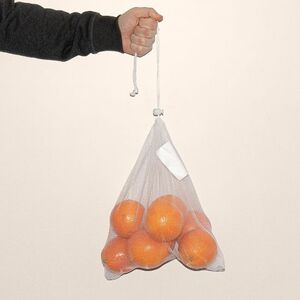 Goya 50042 - Wiederverwendbare Polyester-Netztasche mit Bandverschluss ACHATS