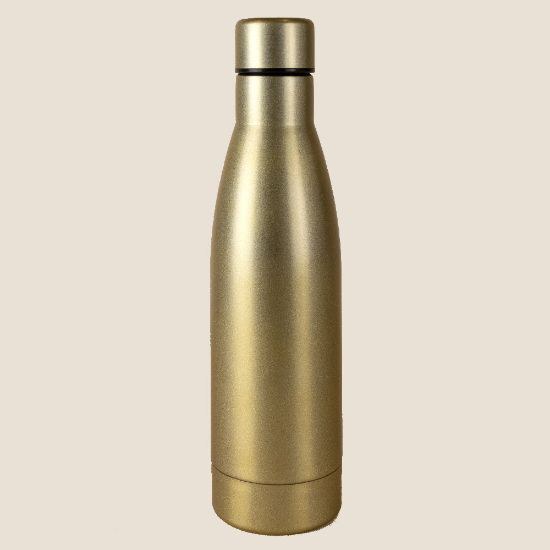 Goya 50545 - 500 ml Edelstahl Doppelwandige Flasche 304 MILKSHAKE