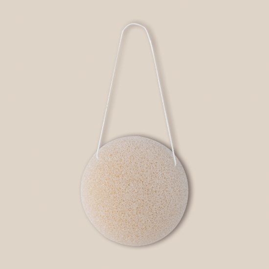 Goya 50657 - Konjac Schwamm 7x3,5 cm mit Atmungsaktivem Beutel KONJAC