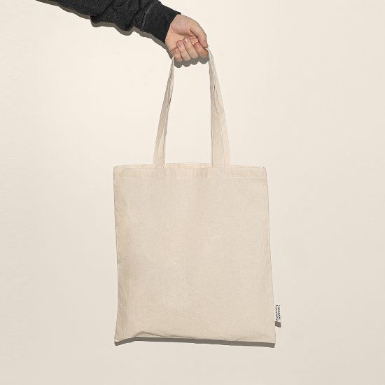 Goya 52034 - Bio-Baumwolltasche mit langen Henkeln, 140 gr/m² FLEUR