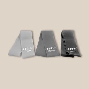 Goya 52047 - 3er-Set Elastikbänder leicht/mittel/stark RPET-Tasche SQUAT