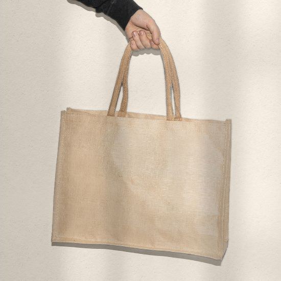 Goya 52559 - Juco Tasche mit Baumwollgriffen, Strand Einkauf OBER