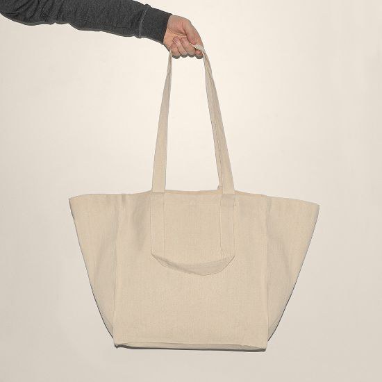 Goya 53004 - Strandtasche Naturcanvas 220 gr/m² mit Kordelzug BAY