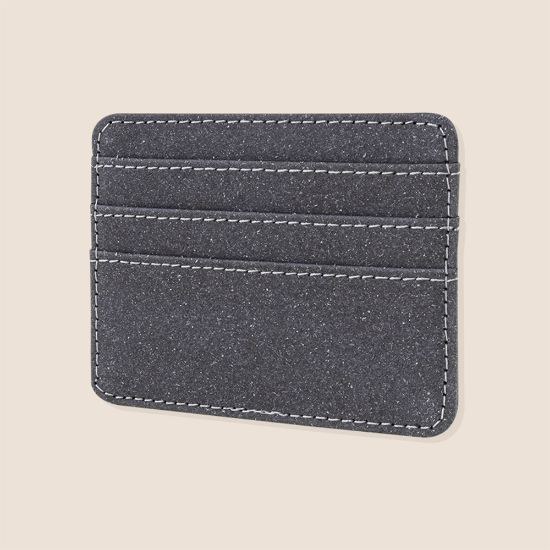 Goya 53017 - Recyceltes Leder Kartenetui mit drei Fächern