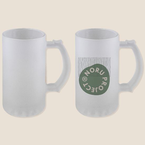 Goya 53507 - Bierglas mit speziellem Frosteffekt, spülmaschinenfest OLAPH