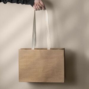 Goya 53575 - Premium Geschenktasche mit langen Baumwollgriffen, FSC-zertifiziert STOR