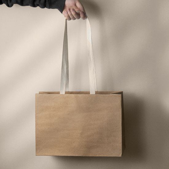 Goya 53575 - Premium Geschenktasche mit langen Baumwollgriffen, FSC-zertifiziert STOR