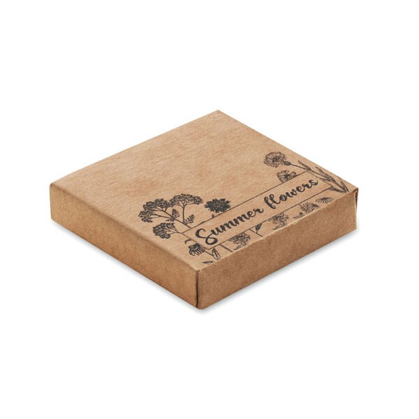 FLOMIX Eco-Friendly Summer Flower Seed Peat Disc - GiftRetail MO2161