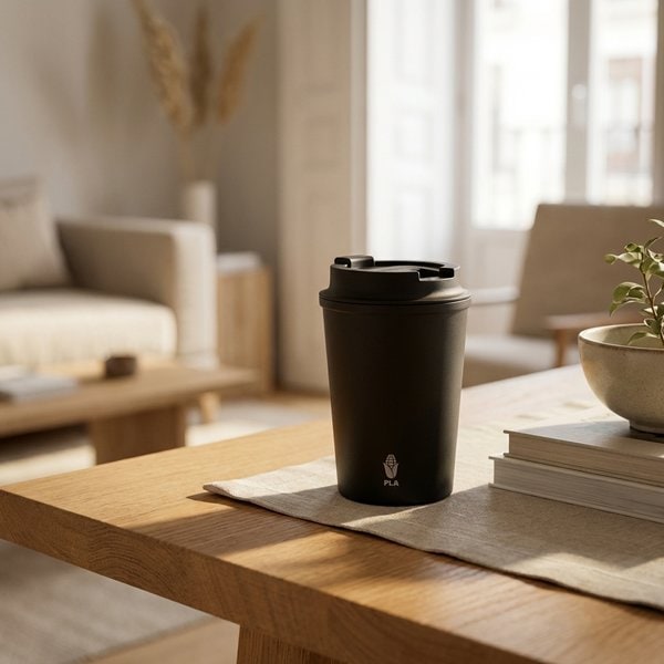 BEIBAKU PLA double wall tumbler 350ml - GiftRetail MO2310