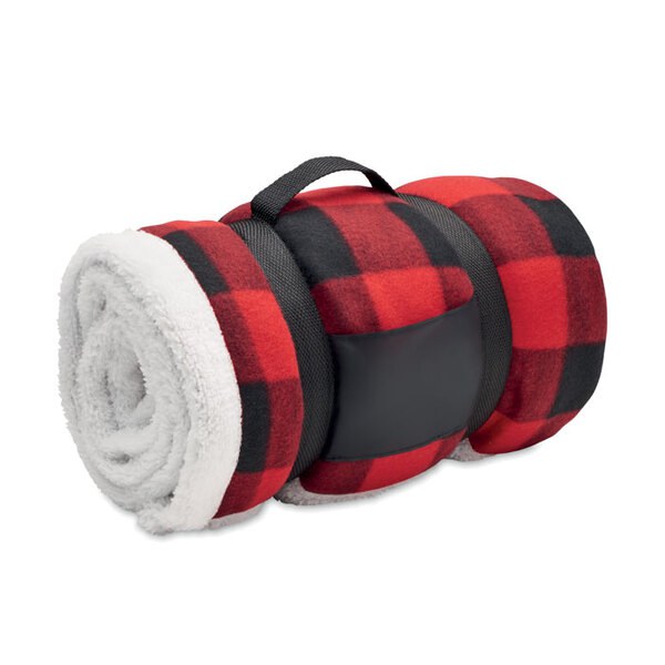 SHERMATT Fleece-Decke RPET - GiftRetail MO2394