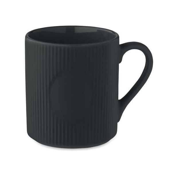 RIBMUG Keramikbecher matt 340ml - GiftRetail MO2397