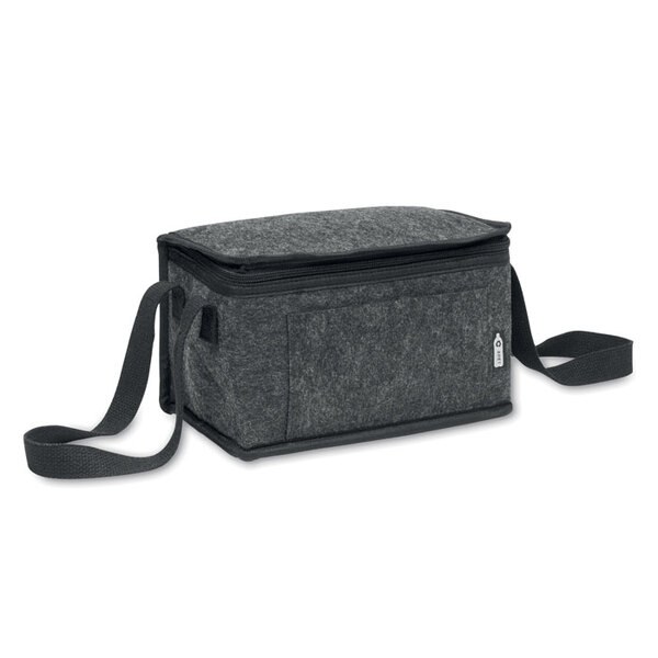 FOOLER RPET-Filz-Kühltasche - GiftRetail MO2464