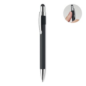 EDD Druckkugelschreiber mit Stylus - GiftRetail MO2488