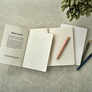 Verne Notizbuch A5 recy. Papier 80 gsm - Aodaci ANT002