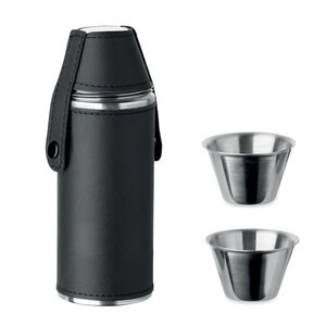 COCOON Flasche mit Schnapsbechern - GiftRetail MO2628