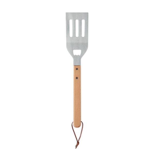 OPENCOOK Grill-Spachtel mit Buchenholz - GiftRetail MO2796