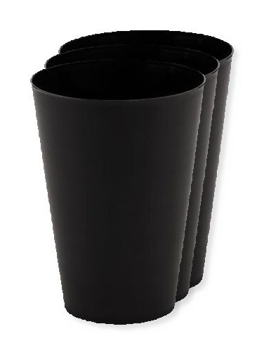 Pack mit 3 GiftRetail MO6375 - FESTA LARGE Wiederverwendbarer Becher 300ml