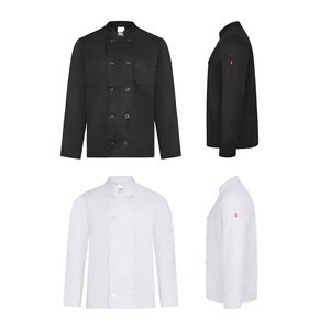 Velilla 36156 - Langärmelige Küchenjacke (190 g/m²)