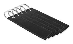 Pack mit 50 GiftRetail MO2463 - TAKEOFF Schlüsselring Polyester Tag