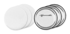 Pack mit 3 GiftRetail MO9330 - PIN Badge Anstecknadel