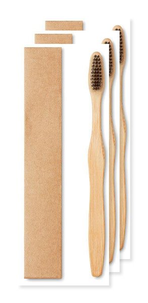 DENTOBRUSH Zahnbürste Bambus