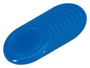 Pack mit 100 GiftRetail KC1312 - SYDNEY Outdoor Freizeit Frisbee 23 cm für Sport und Spiel