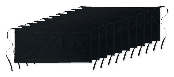 Pack mit 10 GiftRetail MO8305 - JARED Bistroschürze